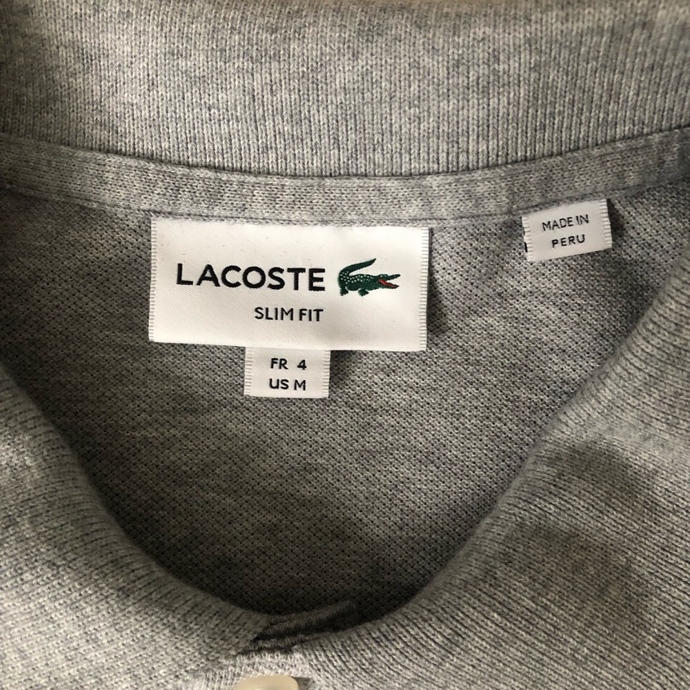 Lacoste golf shirt. Medium. - Picture 2 of 4